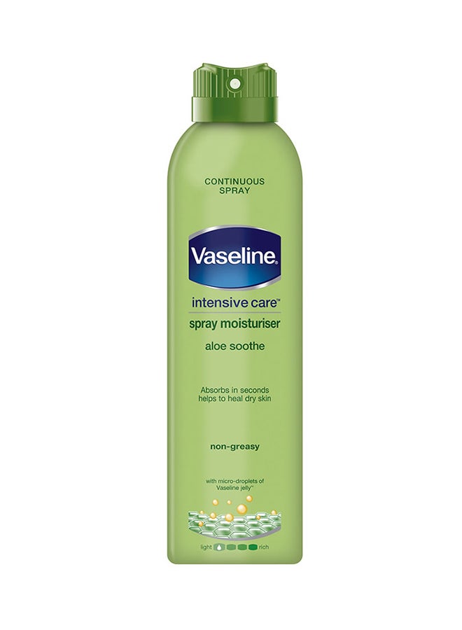 Vaseline - Itensive Care Aloe Soothe Spray Moisturizer 190ml - Image 1