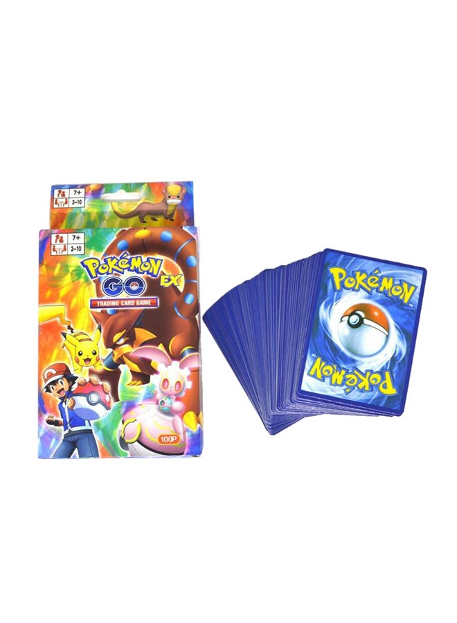 GObuy 100-Piece Pokemon Random Cards from Every Series Playing Cards Set - Image 1