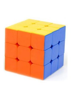 جو باي لعبة مكعب روبيك بدون ملصقات مقاس 3x3 7سم 