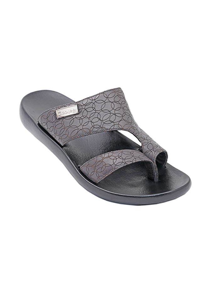 barjeel uno - Traditional Arabic Sandals Black - Image 1