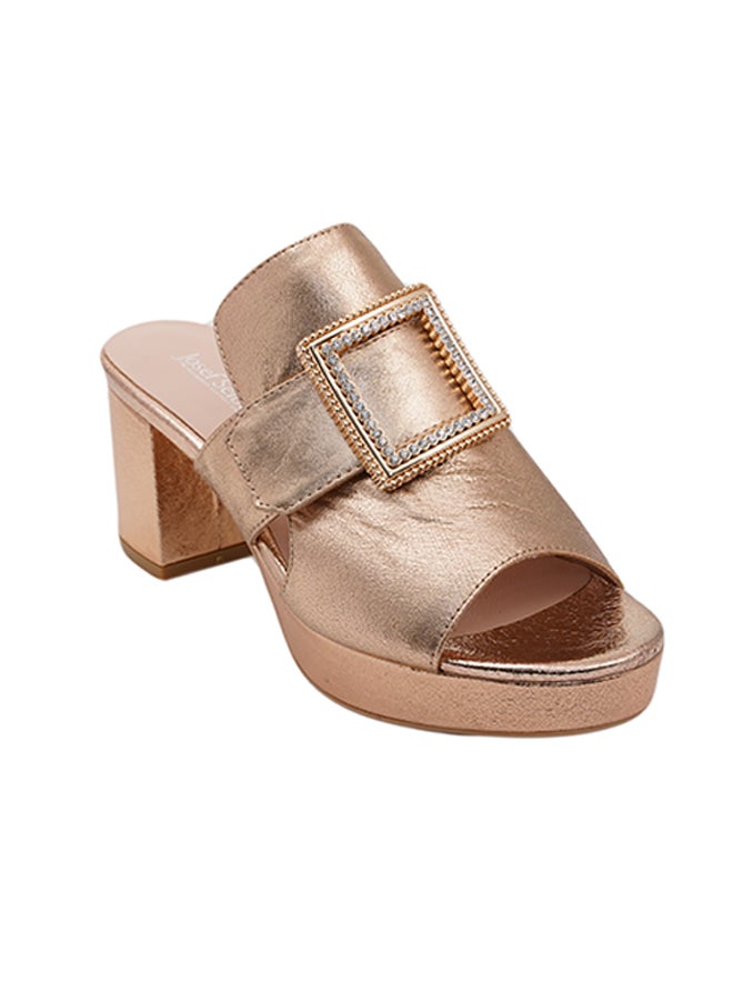 Heeled Casual Sandals Gold - v1556650105/N24428231A_2