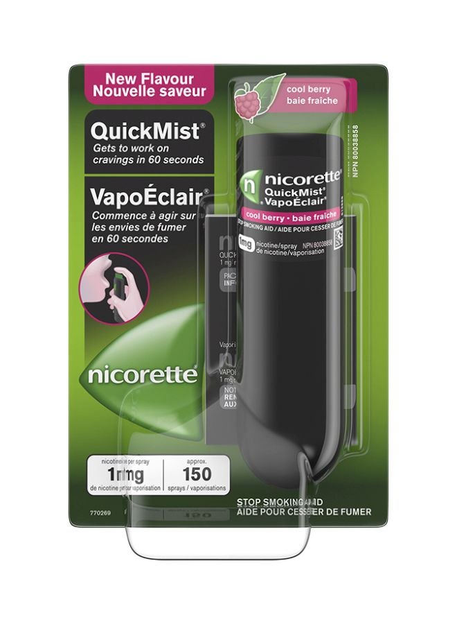 nicorette - QuickMist Nicotine Spray - Cool Berry - Image 1