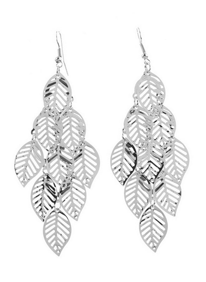 Mullti-Leaf Long Dangle Earrings  - Image 1