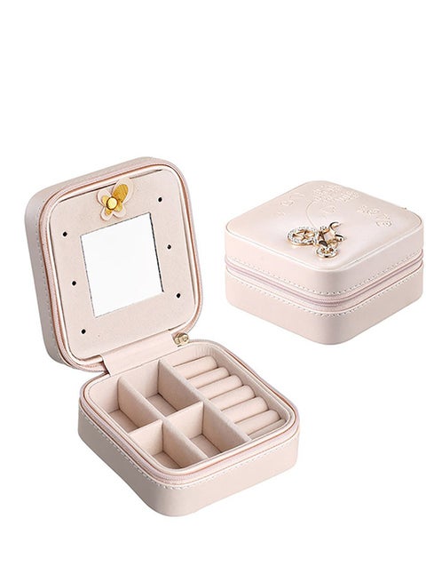 Mini Jewelry Box Makeup Organizer