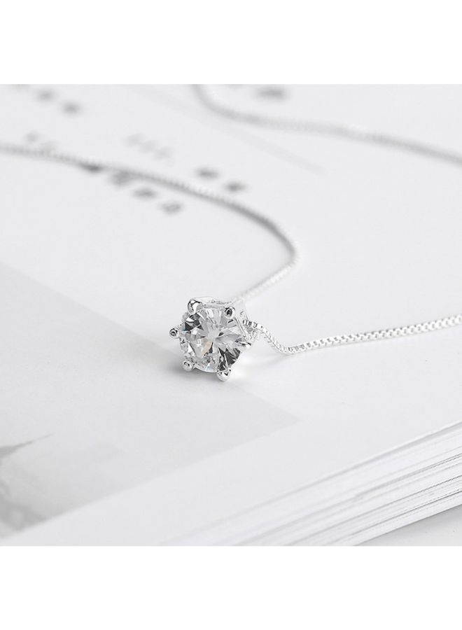 Generic - Stylish Elegant Shiny Zircon Necklace - Image 1