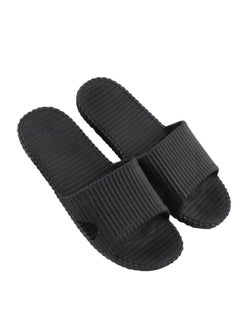Generic Skid proof Flat Slipper Black 