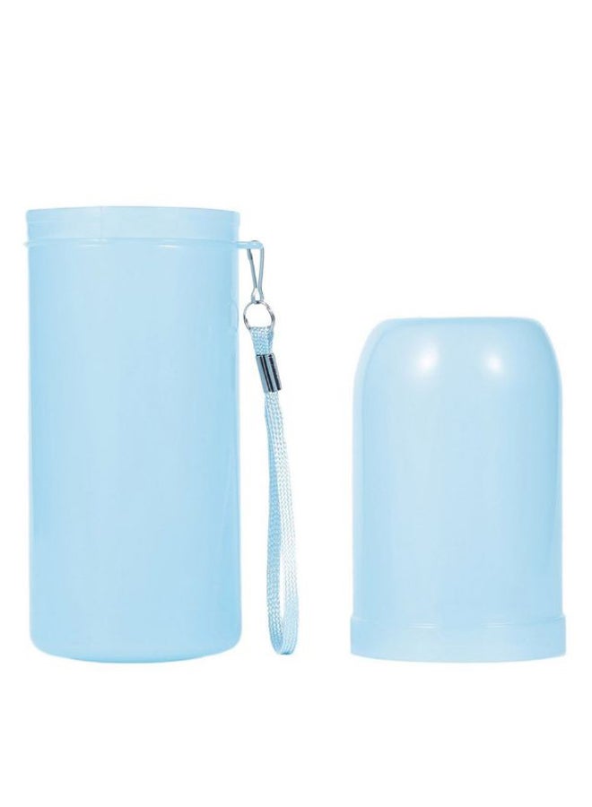 Generic Tooth Mug Toothbrush Holder Blue 