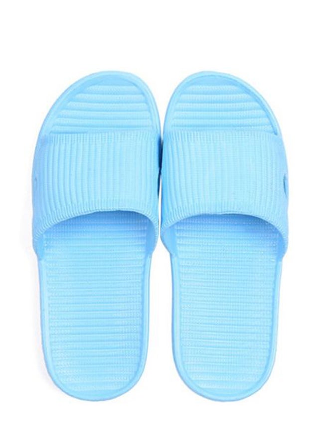 Skid proof Flat Slipper Blue
