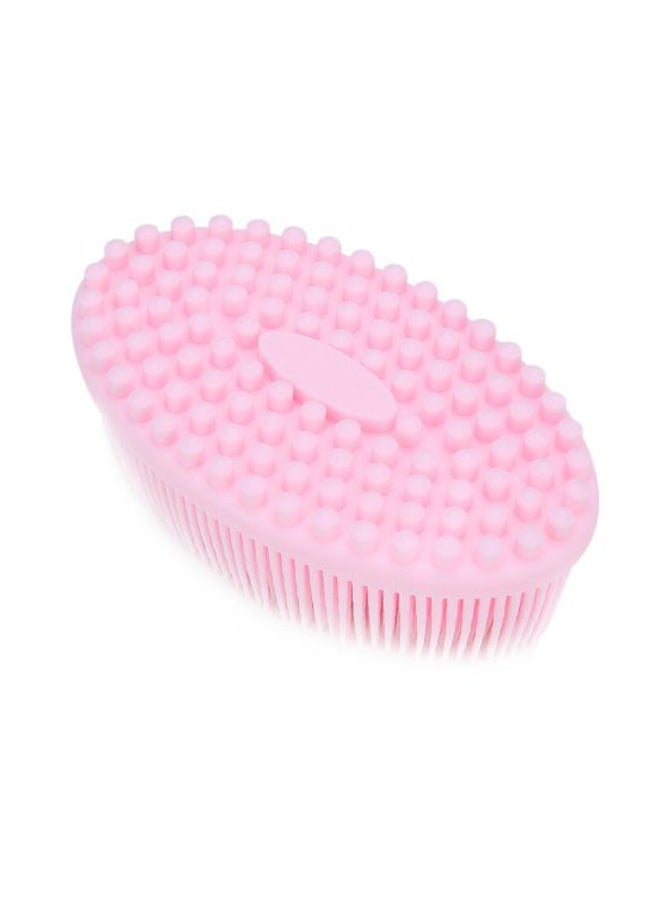 Newborn Baby Bathing Brush Pink