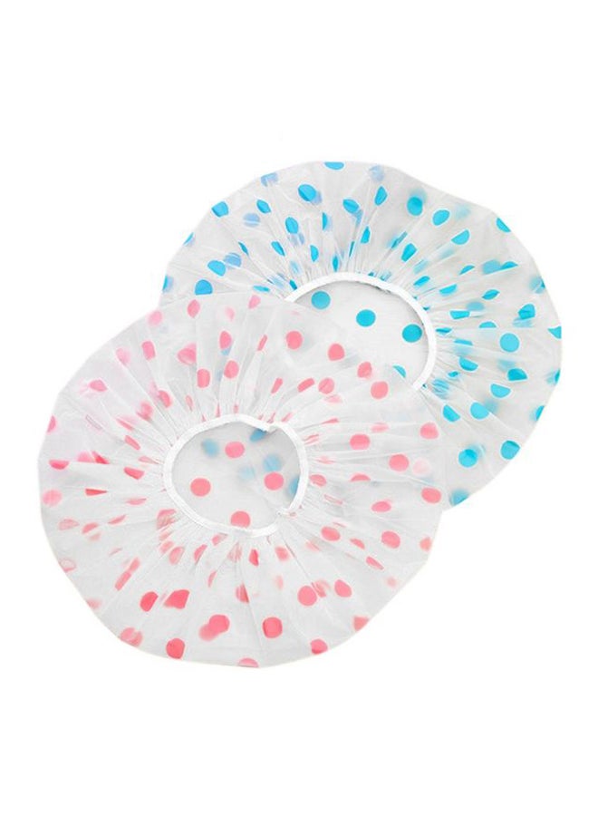 Shower Bathing Elastic Cap Red/White/Blue