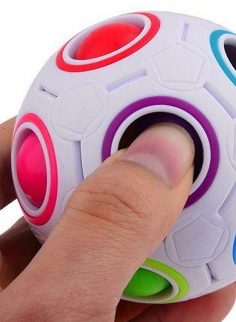 Rainbow Magic Cube Fidget Ball