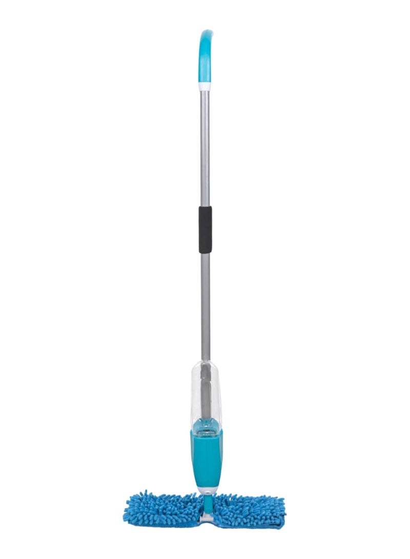 Double Side Spray Mop Blue/Grey/Black 127cm - Image 1