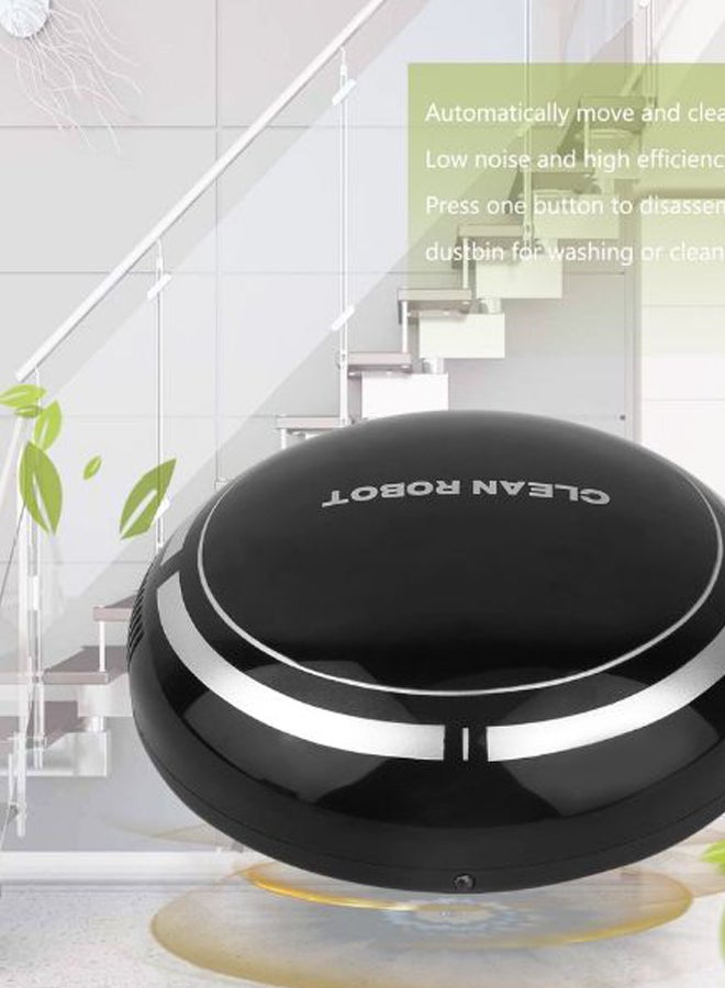 Automatic Round Smart Sweeping Robot Vacuum Cleaner ZM701800 Black  - Image 4