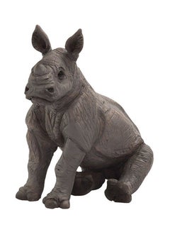 MOJO Rhino Baby Sitting Animal Figure 5.5cm 