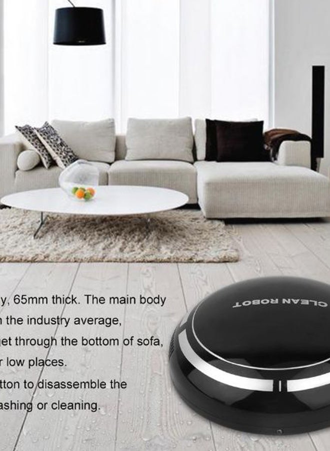 Automatic Round Smart Sweeping Robot Vacuum Cleaner ZM701800 Black  - Image 3