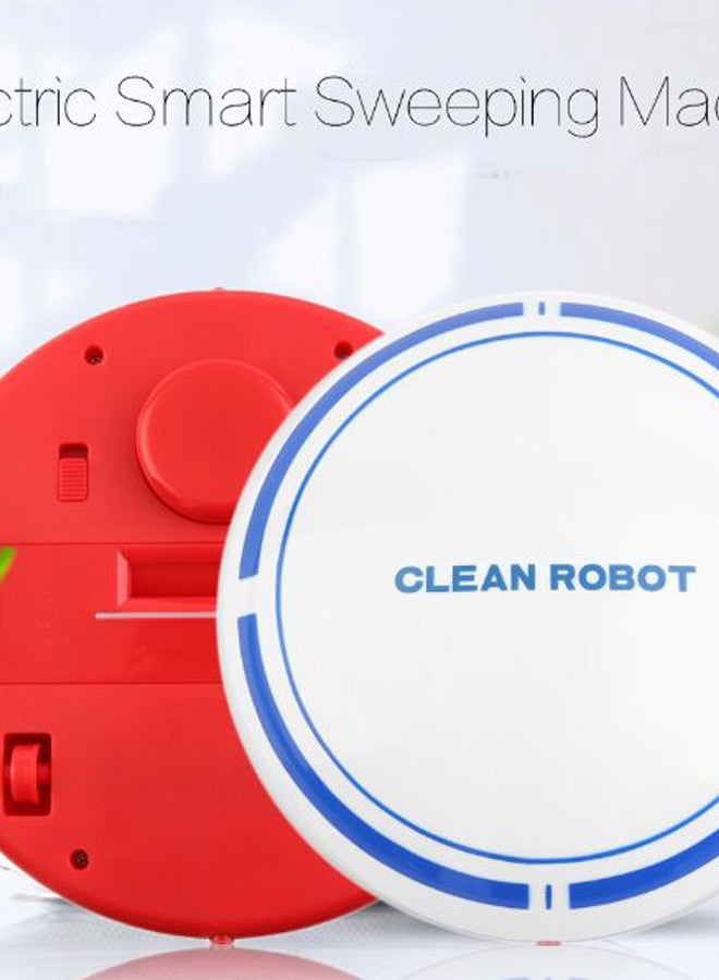 Rechargeable Robot Sweeping  Suction Machine ZK1555200 White/Blue/Red - Image 2