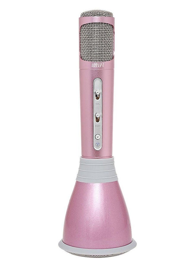Mini Karaoke Bluetooth Speaker 3312100182 Pink