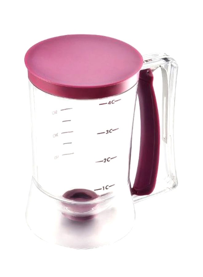 Gulfdealz - Cupcake Batter Dispenser Tool Clear/Red - Image 1