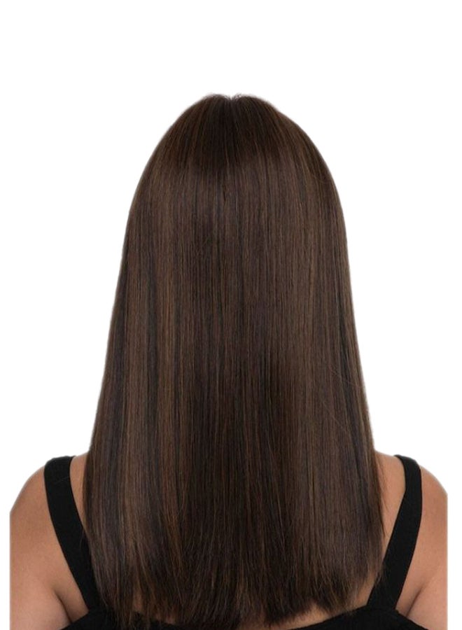 Generic Short Straight Hair Wig Brown - Image 1