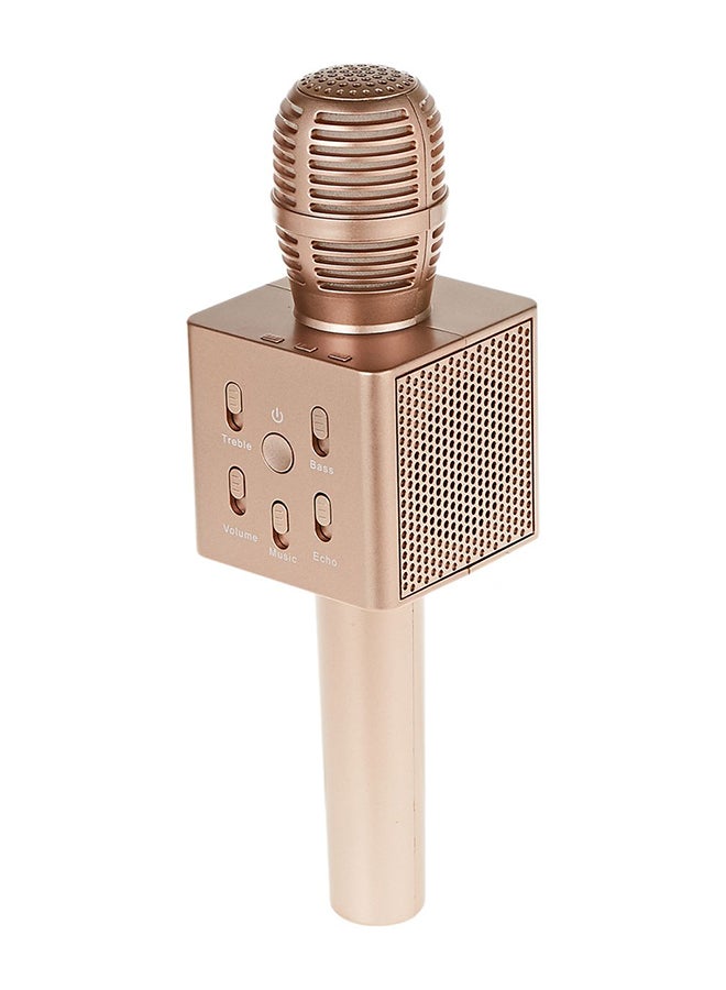 Bluetooth Karaoke Microphone 3548600182 Gold