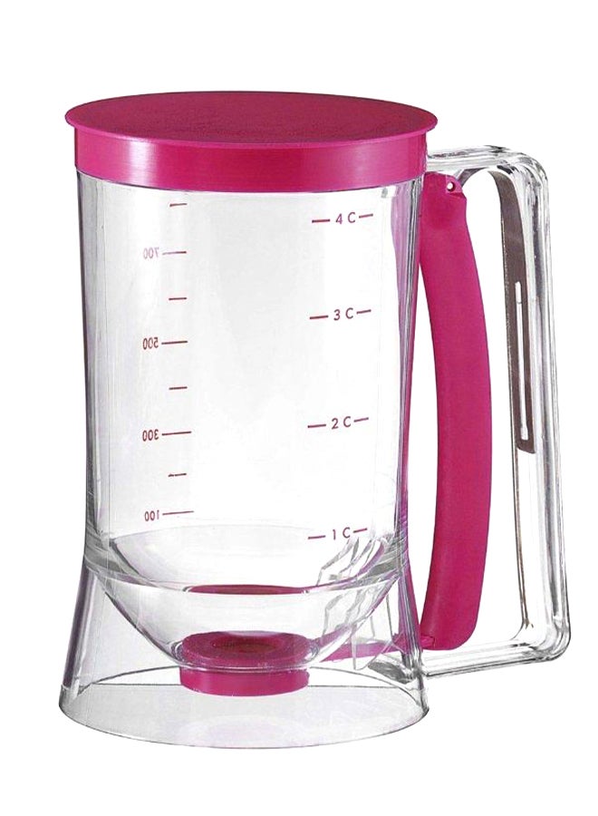 Gulfdealz - Cupcake Batter Dispenser Tool Clear/Red - Image 1