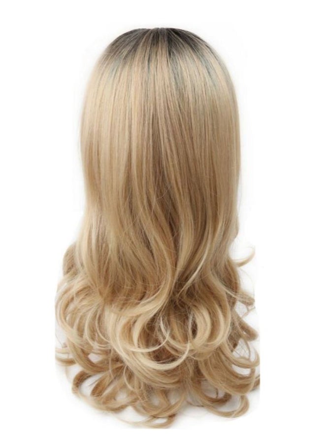 Wavy Hair Wig Gold/Black - Image 2