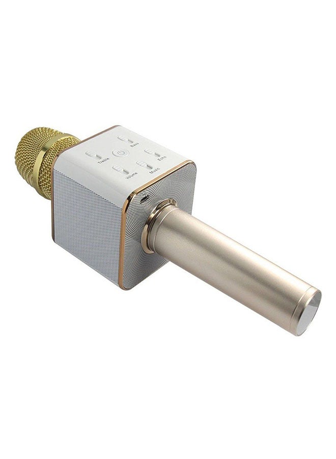 Bluetooth Wireless Handheld Karaoke Microphone 3310600182 Rose Gold/White