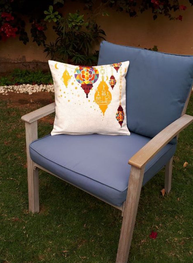 Alwan Ramadan Kareem Cushion Cover Multicolour 40x40cm - Image 1
