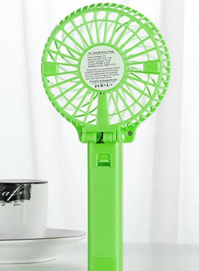 مروحة صغيرة قابلة للطي بمنفذ USB YY135303 أخضر - Image 3