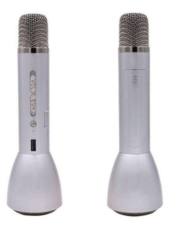 Mini Karaoke Player With Bluetooth Speaker 4464500182 Silver