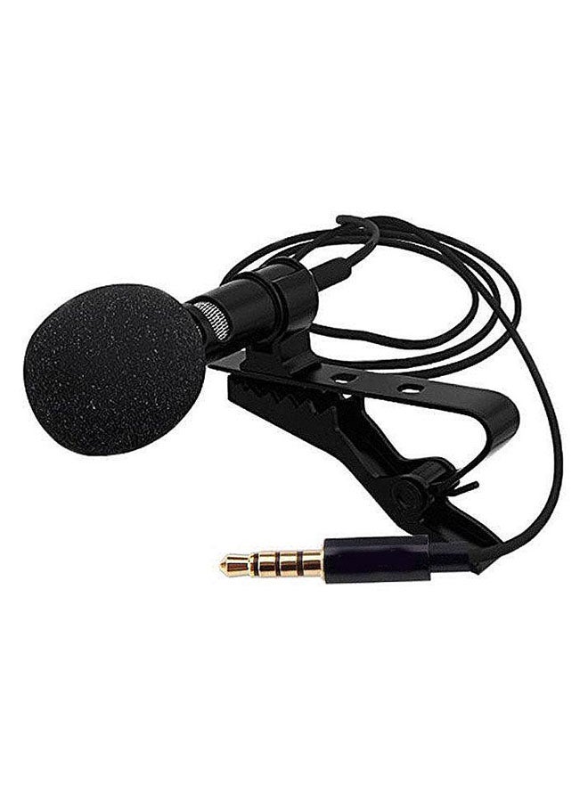 Mini Portable Tie Microphone With Clip 3539600182 Black 