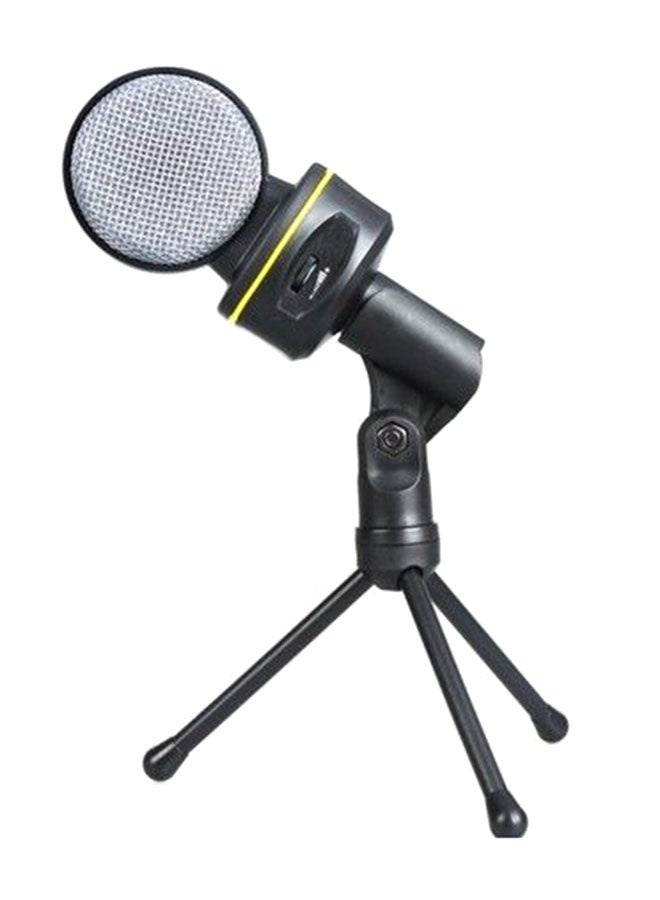 Condenser Microphone With Tripod C1719 Black 