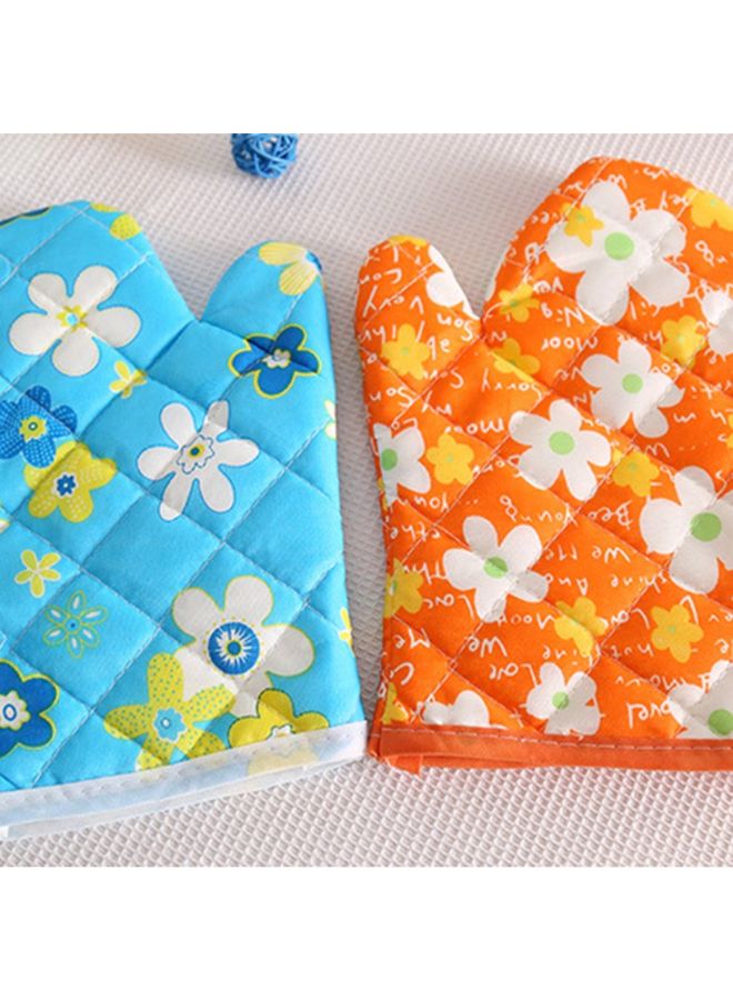 Fashion Microwave Oven Gloves Multicolour 25x15x6centimeter  - Image 4
