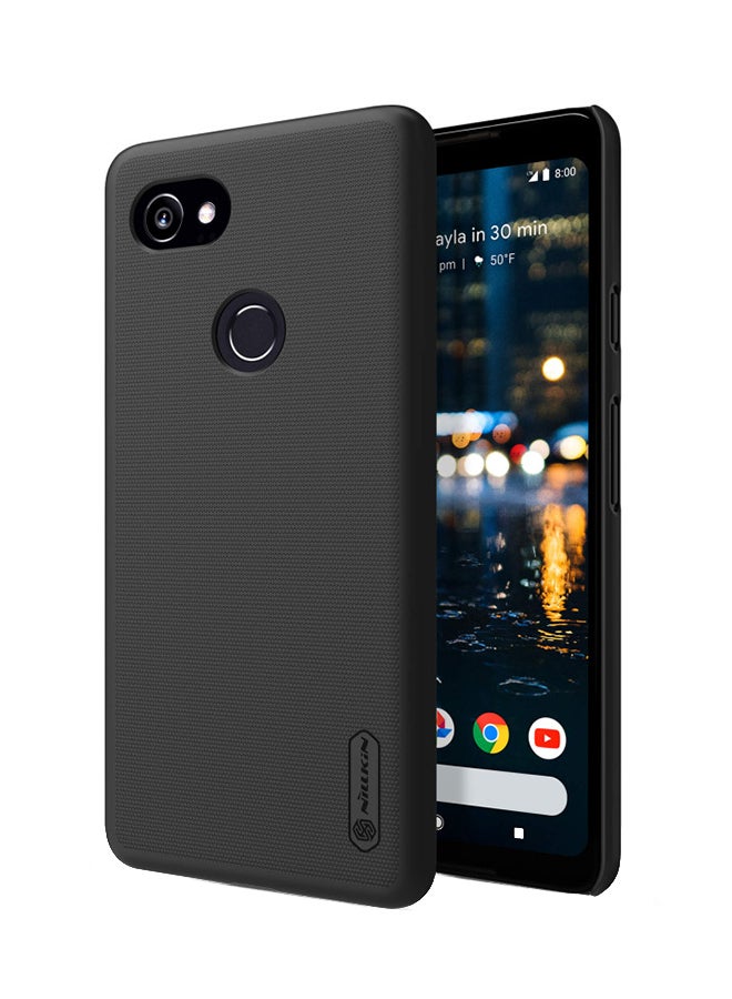 Nillkin - Frosted Hard Shield Phone Shell Case For Google Pixel 2 XL Black - Image 1