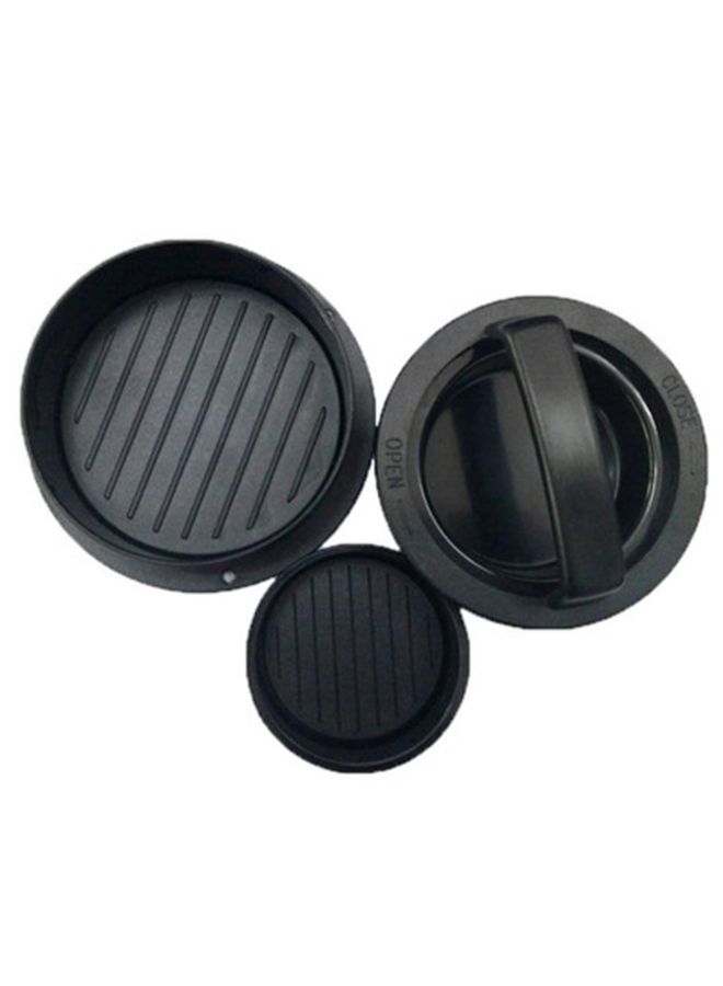 Hamburger Meat Press Tool Black 13 x 13 x 7centimeter - Image 2