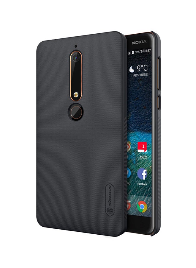 Nillkin - Frosted Hard Shield Phone Shell Case For Nokia 6 Black - Image 1