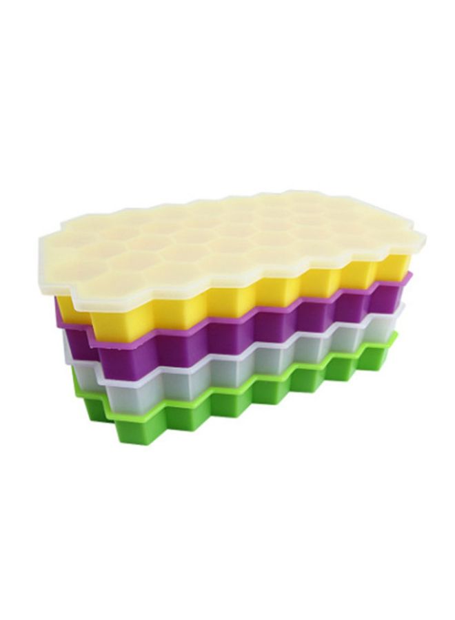 Generic - 37-Piece Flexible Ice Cube Tray Multicolour - Image 1