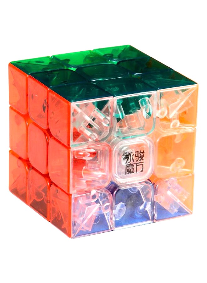 جو باي مكعب سحري شفاف بدون ملصقات طراز M256 3 x 3سم - Image 1