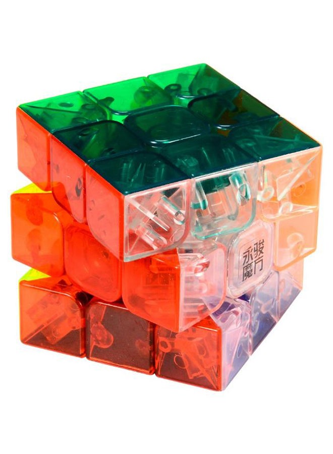 جو باي مكعب سحري شفاف بدون ملصقات طراز M256 3 x 3سم - Image 3