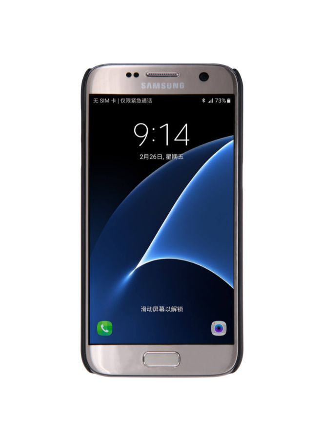 Nillkin Frosted Hard Phone Case  For Samsung Galaxy S7 Black - Image 5