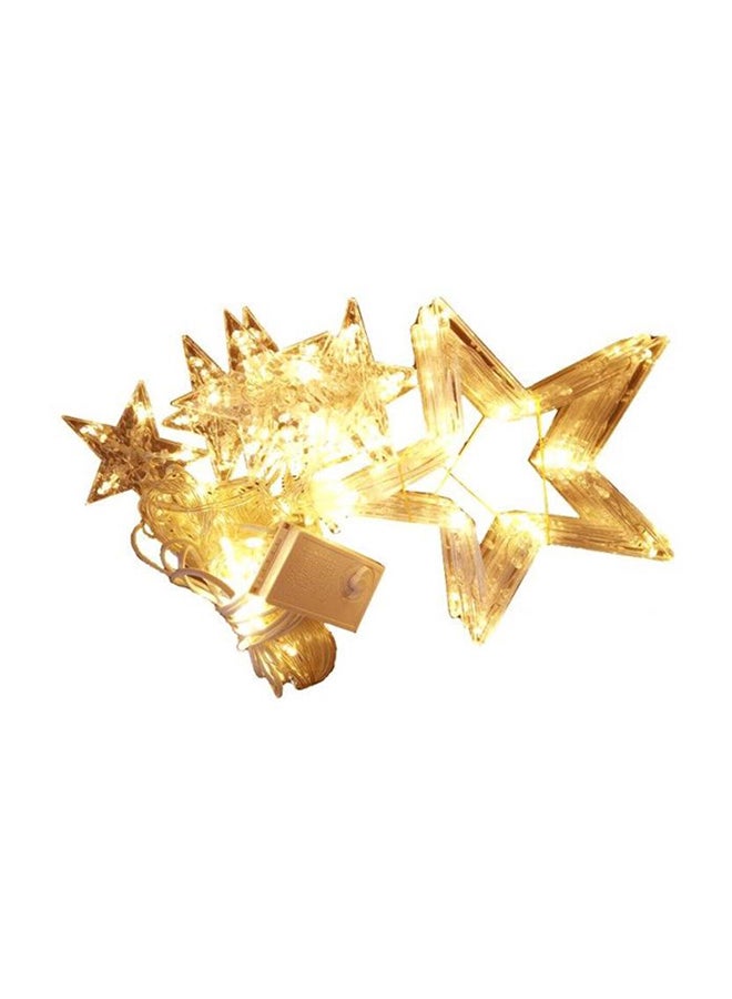 إيست ليدي شريط إضاءة LED بشكل نجوم من 12 قطعة شفاف 250سم - Image 1