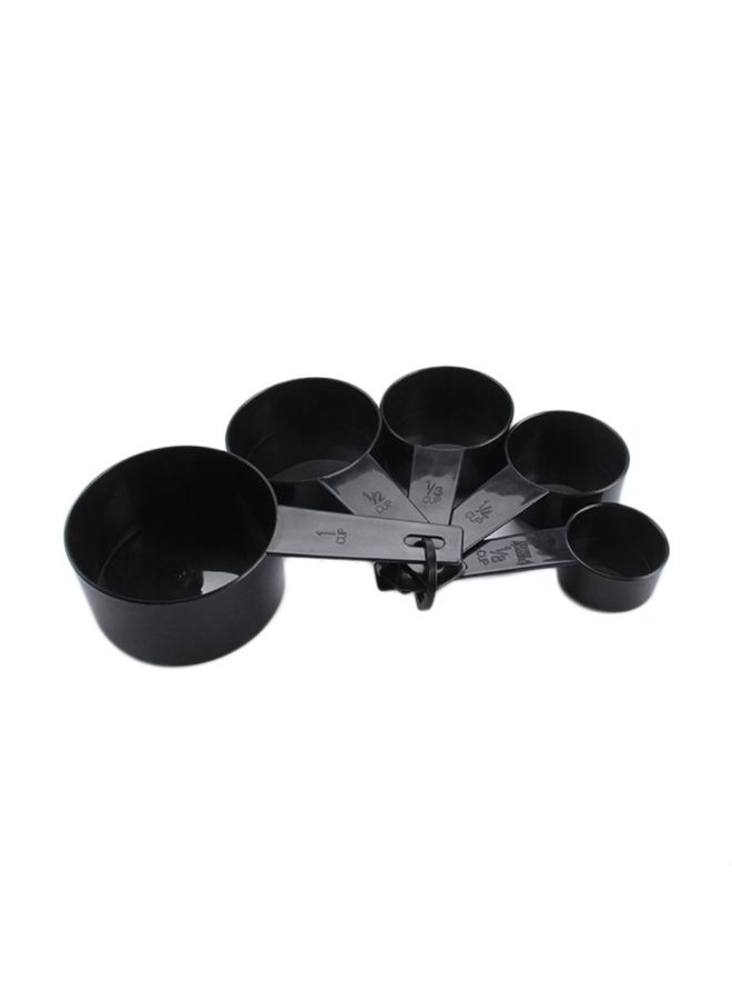 10-Piece Measuring Cup And Scoop Set Black - Image 3