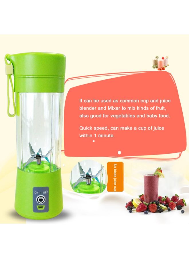 Generic - Mini Portable Usb Electric Fruit Juicer ZM620900 Green - Image 1