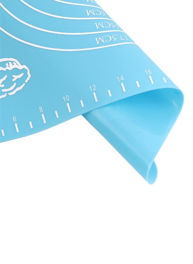 Cake Dough Pastry Fondant Rolling Cutting Mat Blue
