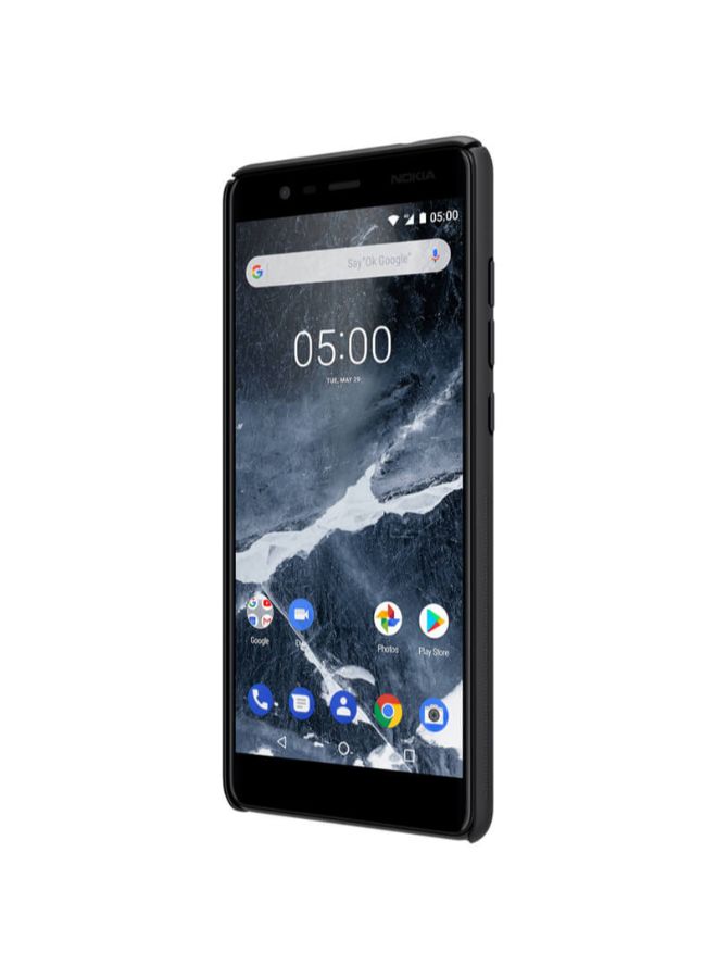 Nillkin - Frosted Hard Shield Phone Shell Case For Nokia 5.1 Black - Image 1