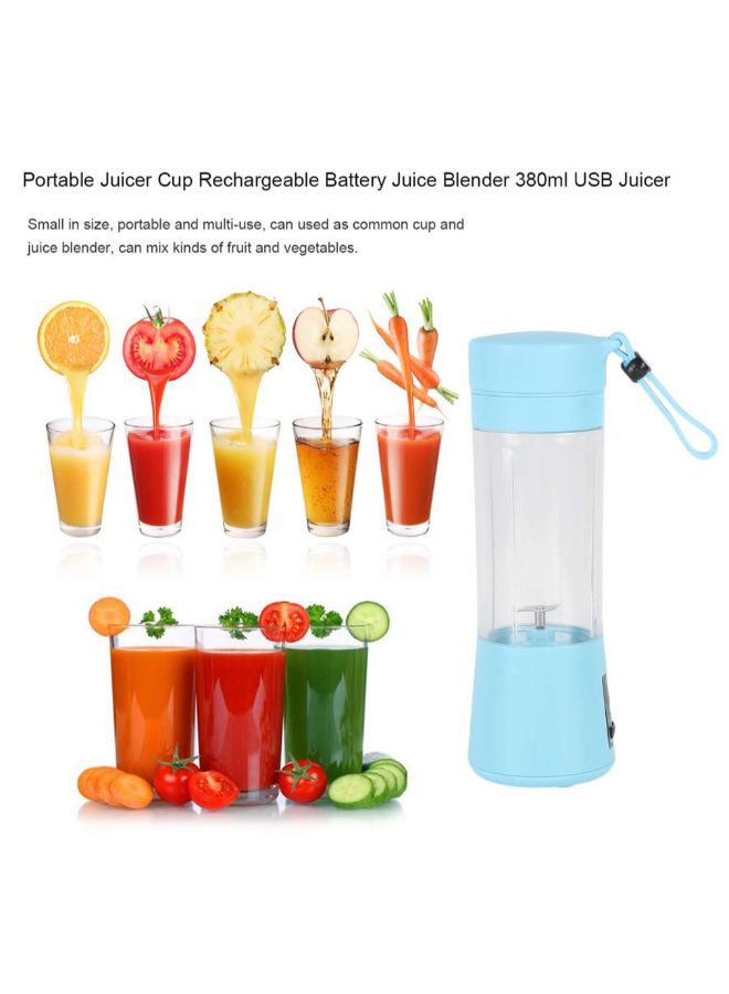 Portable Rechargeable Battery Juice Blue 380ml  - Image 5