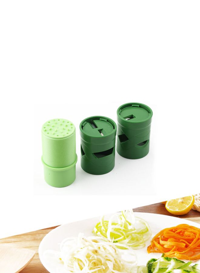 Generic - Easy Veggie Spiral Cutter Slicer Peeler Grater Fruit Vegetable Garnish HOT 16.5x6.5x6.5cm - Image 1