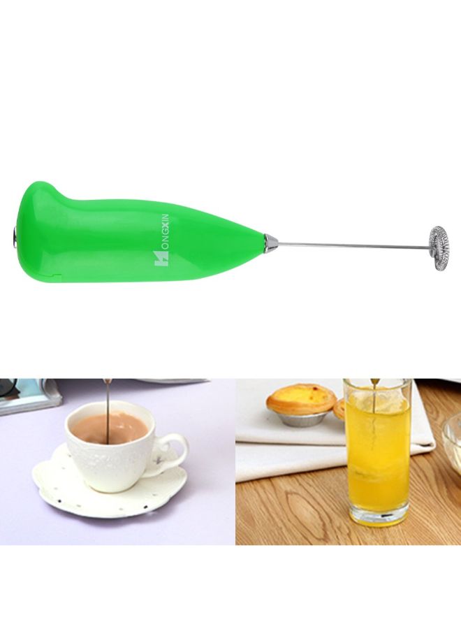 Generic Electric Handheld Coffee And Milk Egg Beater Whisk Green  - Image 2