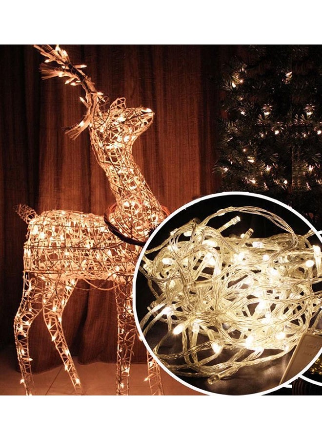 Generic - 100 LED Flashing String Light Warm White 10meter - Image 1
