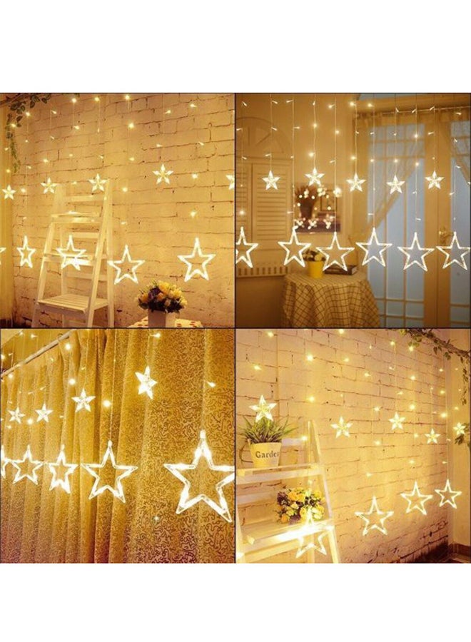 إيست ليدي شريط إضاءة LED بشكل نجوم من 12 قطعة شفاف 250سم - Image 2